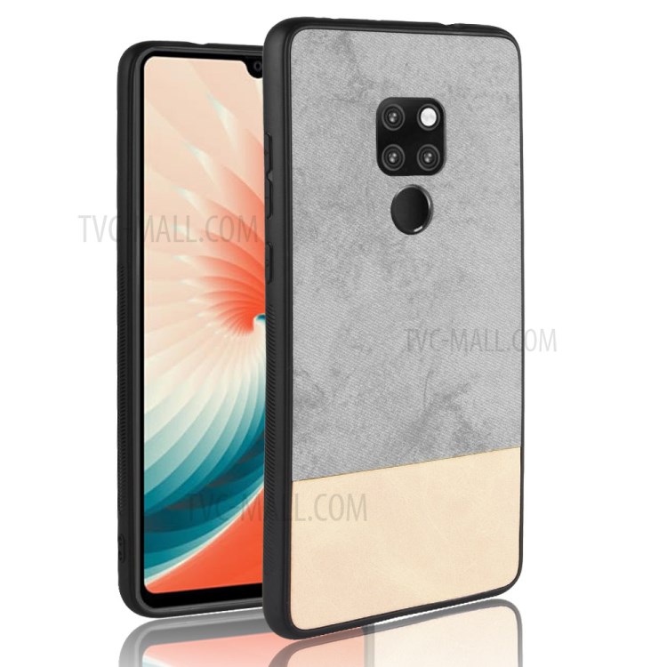 Case Huawei Mate 20 X / Pre-order * เคสมือถือไฮบริดที่เคลือบด้วยหนัง PU แบบสองสีมีการป้องกันที่ดีและดูสง่างาม *