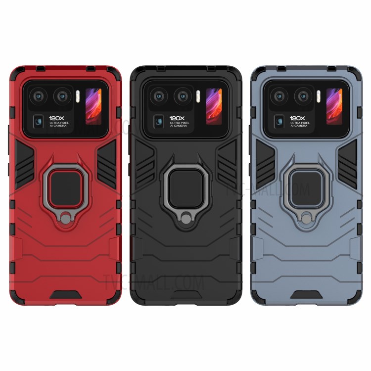 Case Xiaomi Mi 11 Ultra 5G # Pre-Order * เคส Kickstand PC เคส TPU ไฮบริดส พลาสติกแข็ง + TPU อ่อน = ตัวป้องกันสองชั้น *