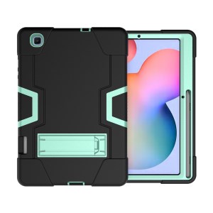 Case Samsung Galaxy Tab S6 Lite / Pre-Order * เคสฝาครอบแท็บเล็ต PC + TPU แบบหมุนได้ 360 °พร้อมช่องเสียบปากกาและสายคล้องมือ *