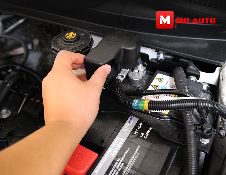 ครอบขั่วลบแบตเตอร์รี่เครื่องเบนซิน CR-V G5