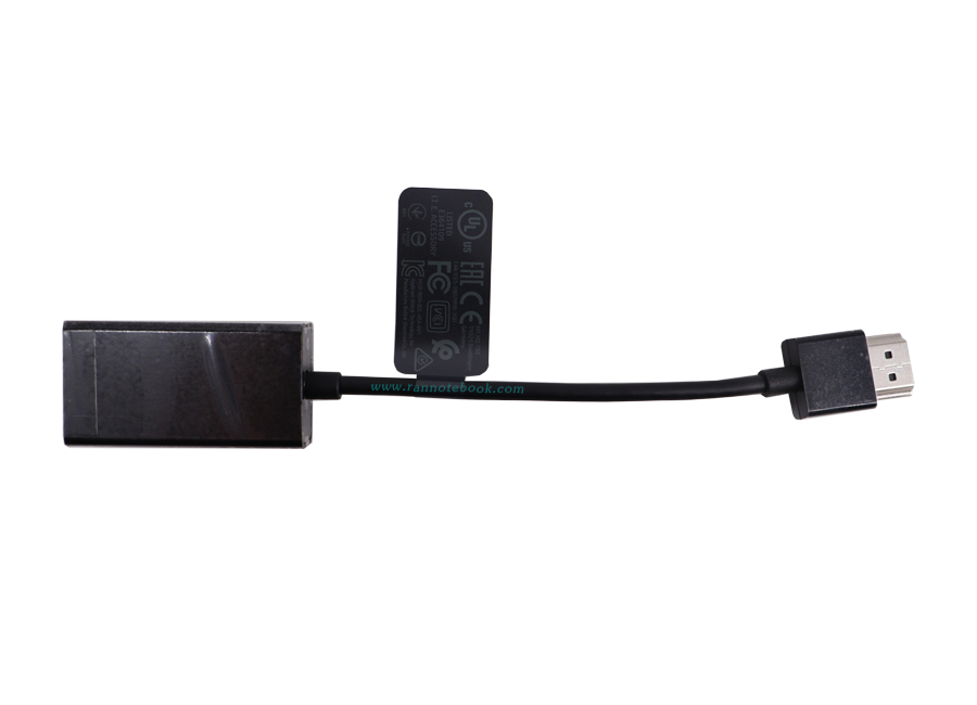 ตัวแปลง สายแปลง HDMI to VGA ยี่ห้อ HP รุ่น H4F02AA#UUF ของแท้ รับประกันศูนย์ HP 1 ปี