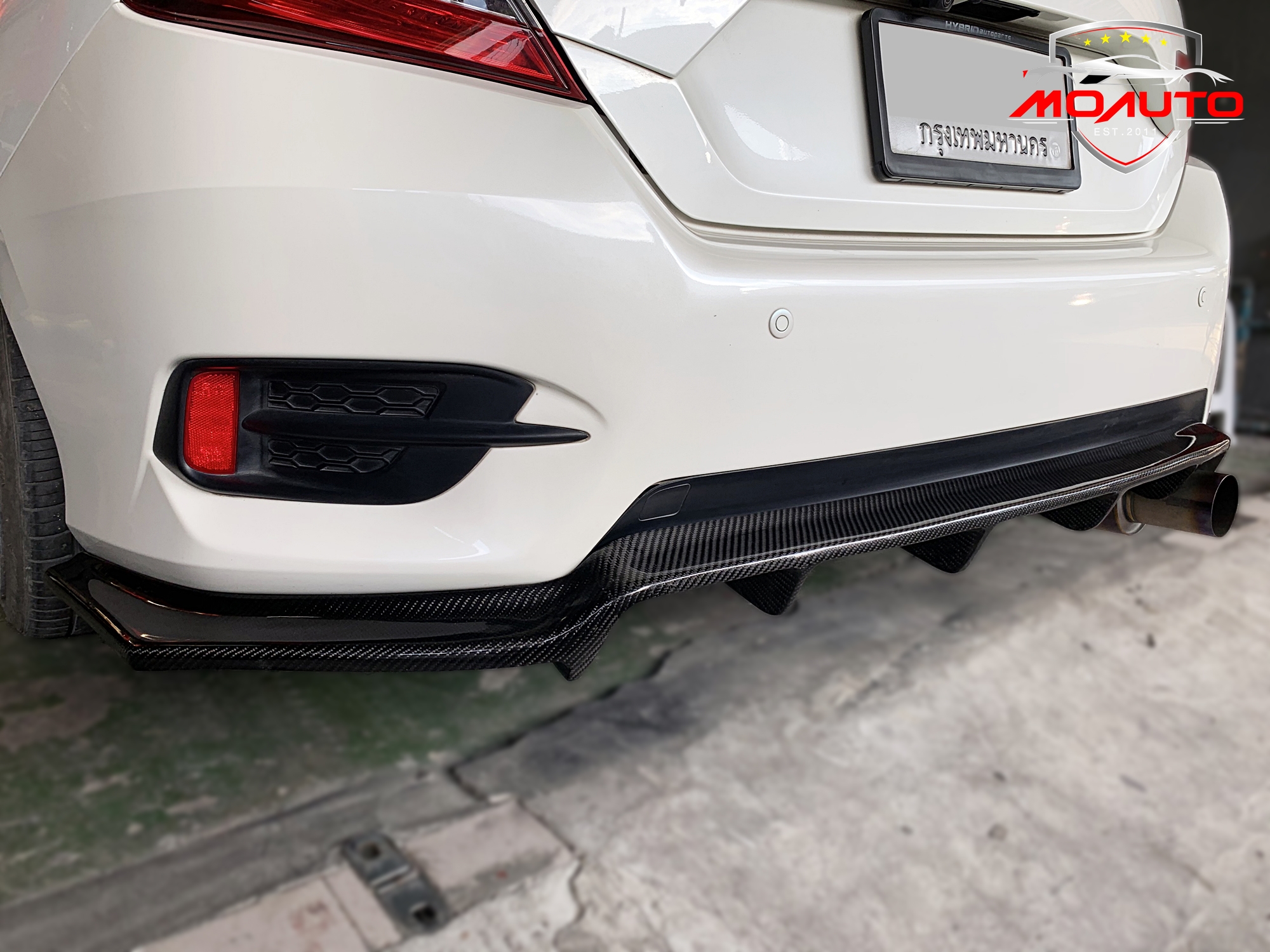 ดิฟฟิวเซอร์หลังคาร์บอนแท้ แบบเต็ม พร้อมปีกข้างFC / FC MC