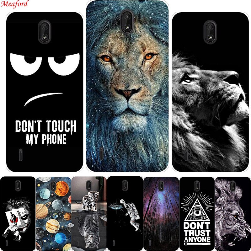 Case Nokia C1 / Pre-Order * เคสซิลิโคนอ่อนนุ่มปกหลัง Coque Animal *