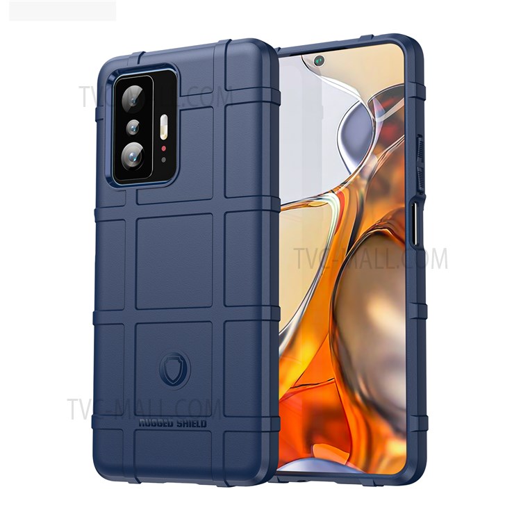 Case Xiaomi 11T / 11T Pro # Pre-Order * เคสการออกแบบตารางสี่เหลี่ยมที่ทนทาน Soft TPU เคสโทรศัพท์ป้องกันการลื่น *