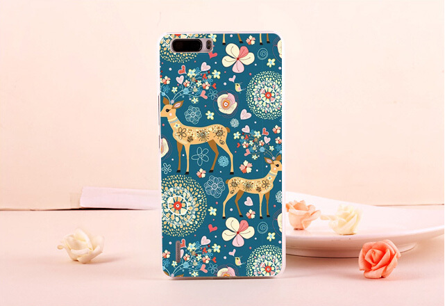 Case Huawei Honor 6 Plus / Pre-order * เคสยางแข็ง พิมพ์ลายสีสันสดใส *