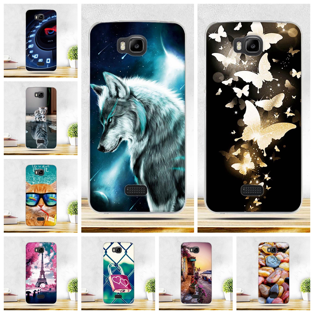 Case Huawei Y5c (Y541) / Pre-order * เคสซิลิโคน ลายที่น่ารัก *