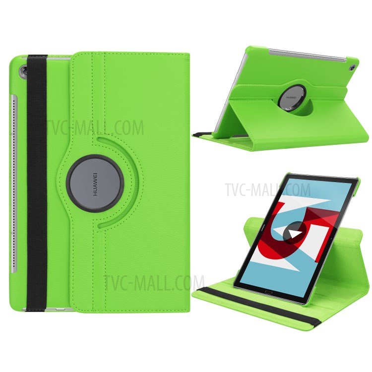 Case Huawei MediaPad M5 Pro / Pre-Order * เคสผิวลิ้นจี่ หมุน 360 องศาช่วยให้มองเห็นแนวนอนและแนวตั้ง *