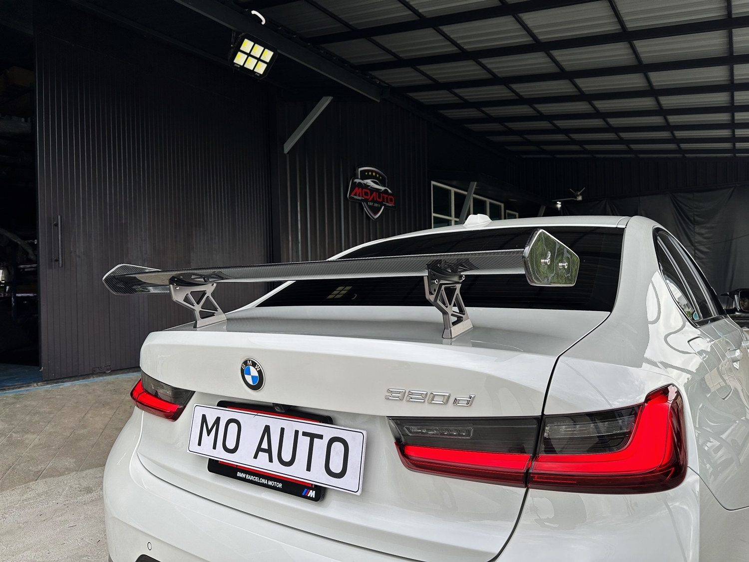 สปอยเลอร์ฝากระโปรงท้ายเพียวคาร์บอน BMW SERIES 3 G20 LCI ทรง GTS