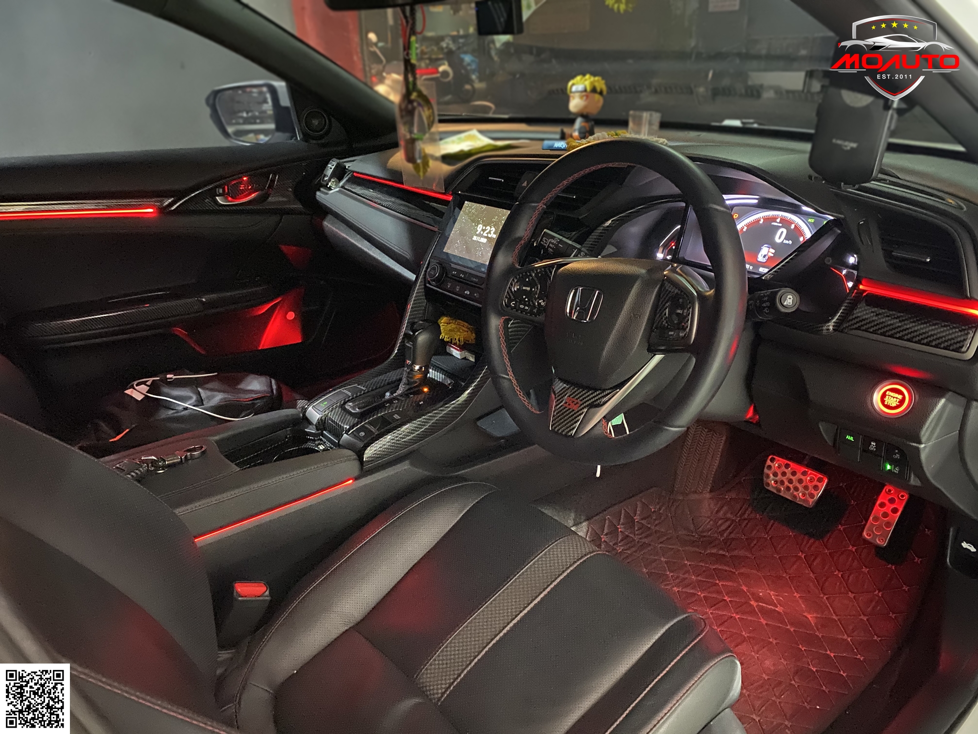 ไฟ Ambient light ตรงรุ่น V1 CIVIC FC / FK