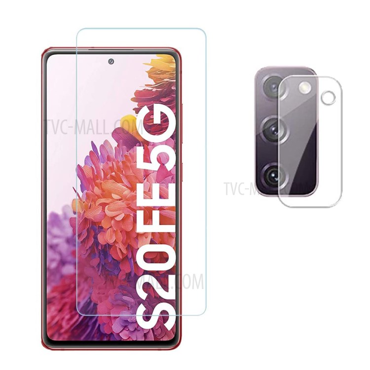 กระจกนิรภัย Samsung Galaxy S20 FE / Pre-order * 2.5D 9H Arc Edge กระจกกันรอยหน้าจอ + ฟิล์มเลนส์กล้อง *