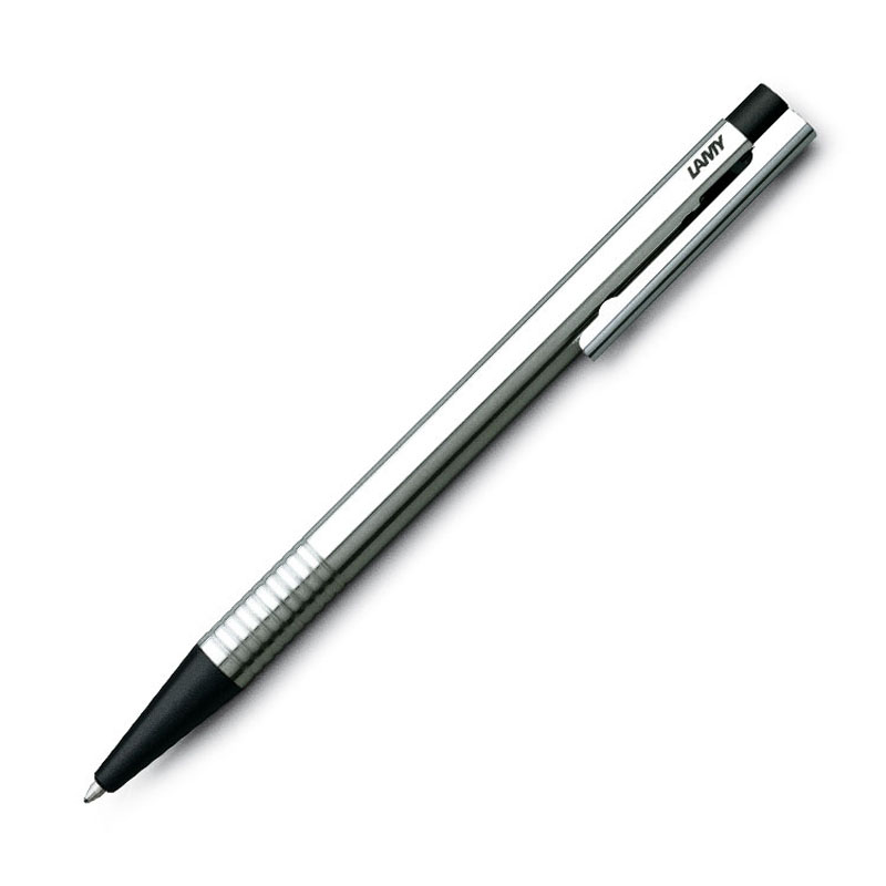 LAMY logo matt steel fountain pen and ballpoint pen gift set