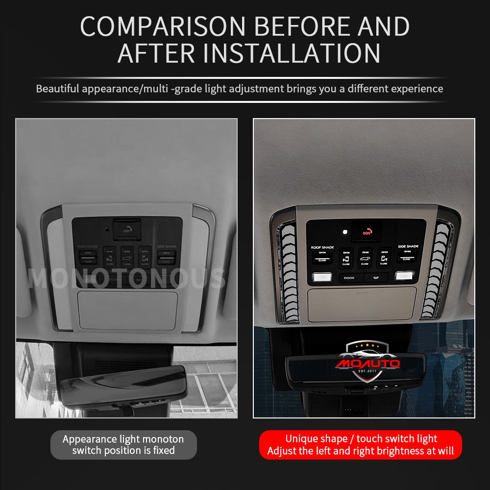 ไฟบาร์หน้าอ่านแผนที่ LED ALPHARD 40 / VELLFIRE 40