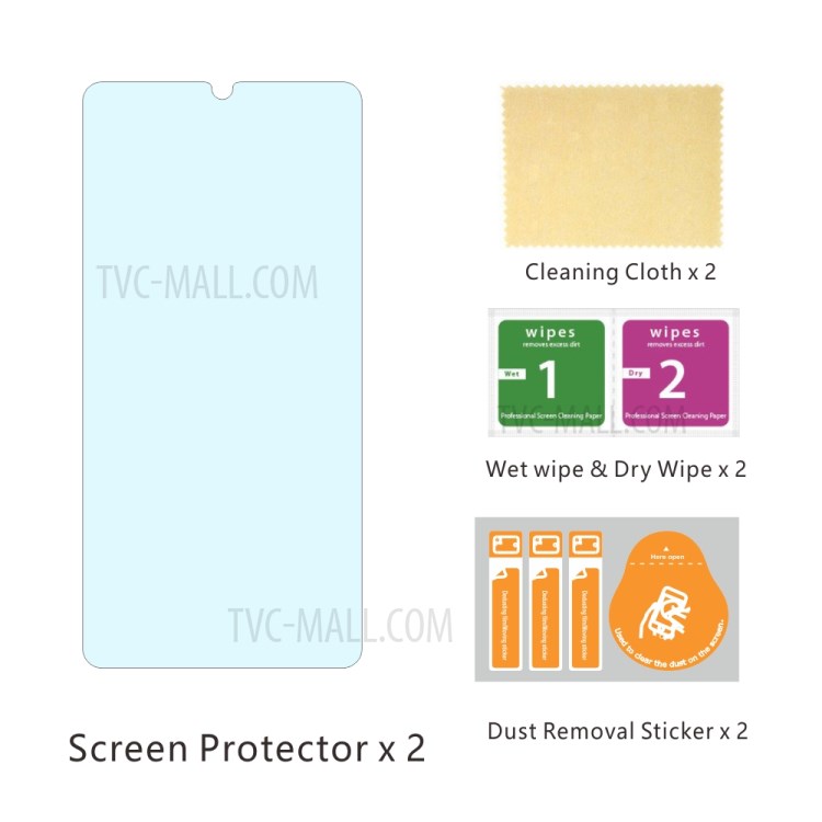 กระจกนิรภัย Huawei Mate 20 X / Pre-order * 2Pcs / ชุด ITIETIE กระจกนิรภัย ความแข็ง 9H, สุดยอดการป้องกันรอยขีดข่วน *