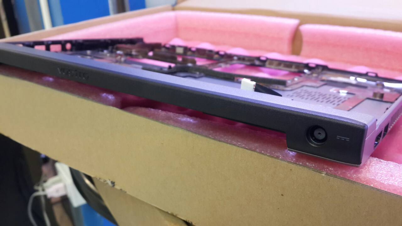 Bottom Base DELL Vostro V131 Silver ฐานด้านล่าง V131 บอดี้ล่าง Dell V131 อะไหล่แท้ จากศูนย์ Dell