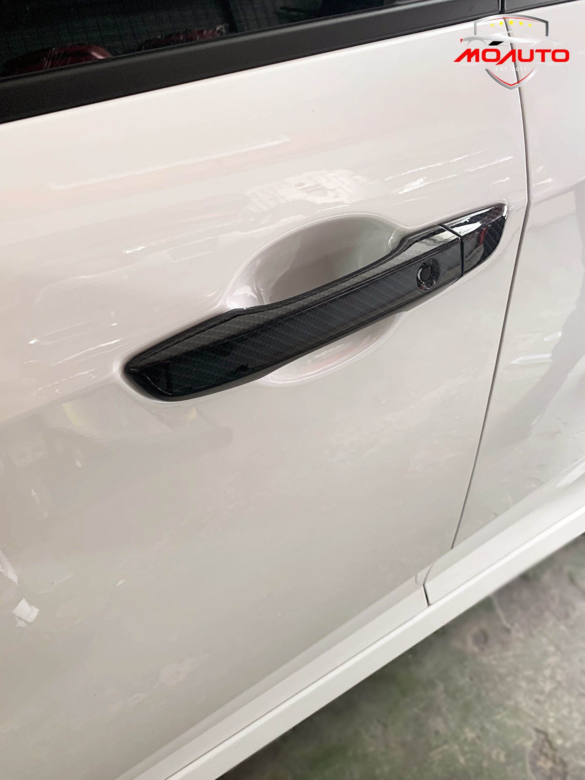 ครอบมือจับประตู 8 ชิ้น คาร์บอน CIVIC FC/FK