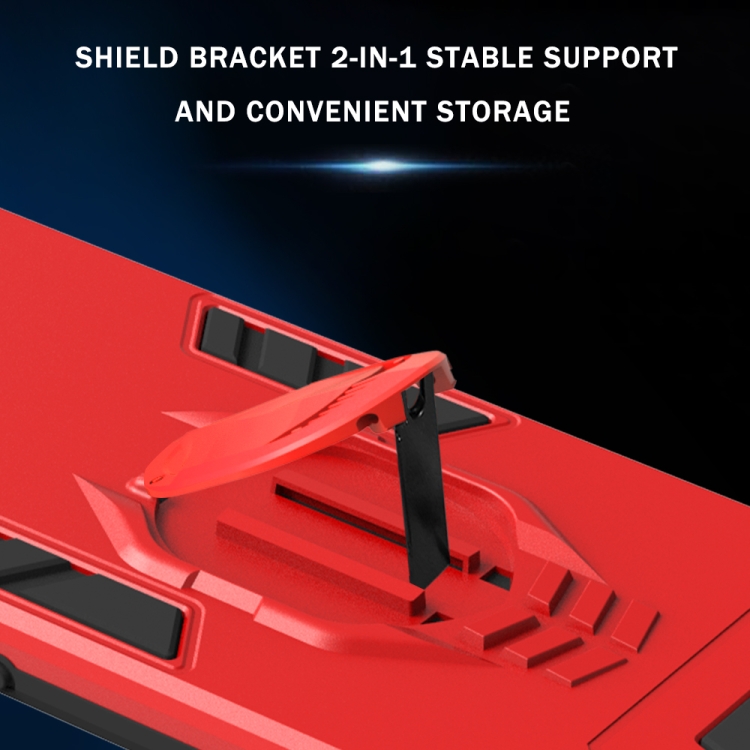 Case OPPO A3S # Pre-order * 2 in 1 Armor Knight Series เคสพีซี + TPU พร้อมตัวยึดที่มองไม่เห็น *