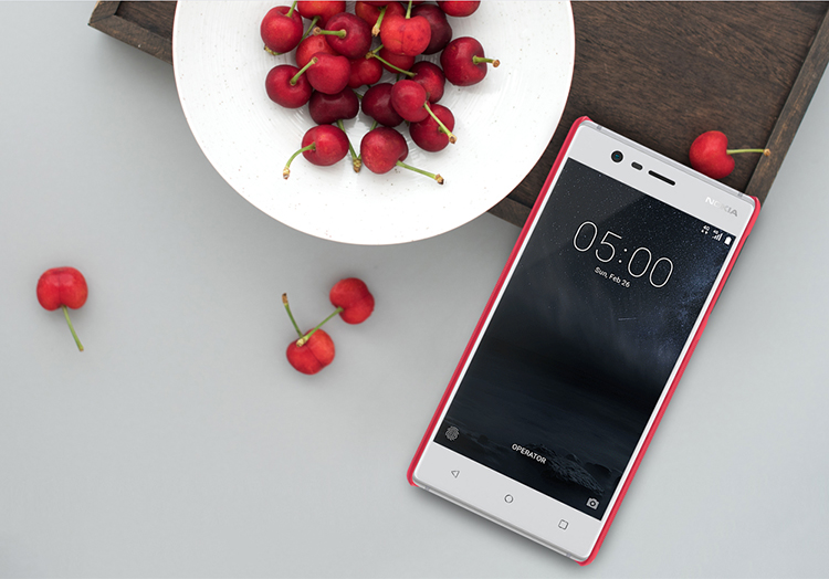 Case Nokia 3 / Pre-order * NILLKIN Super Frosted Shield พลาสติกแข็ง ใช้วัสดุ PC ที่นำเข้าจากสิ่งแวดล้อม *