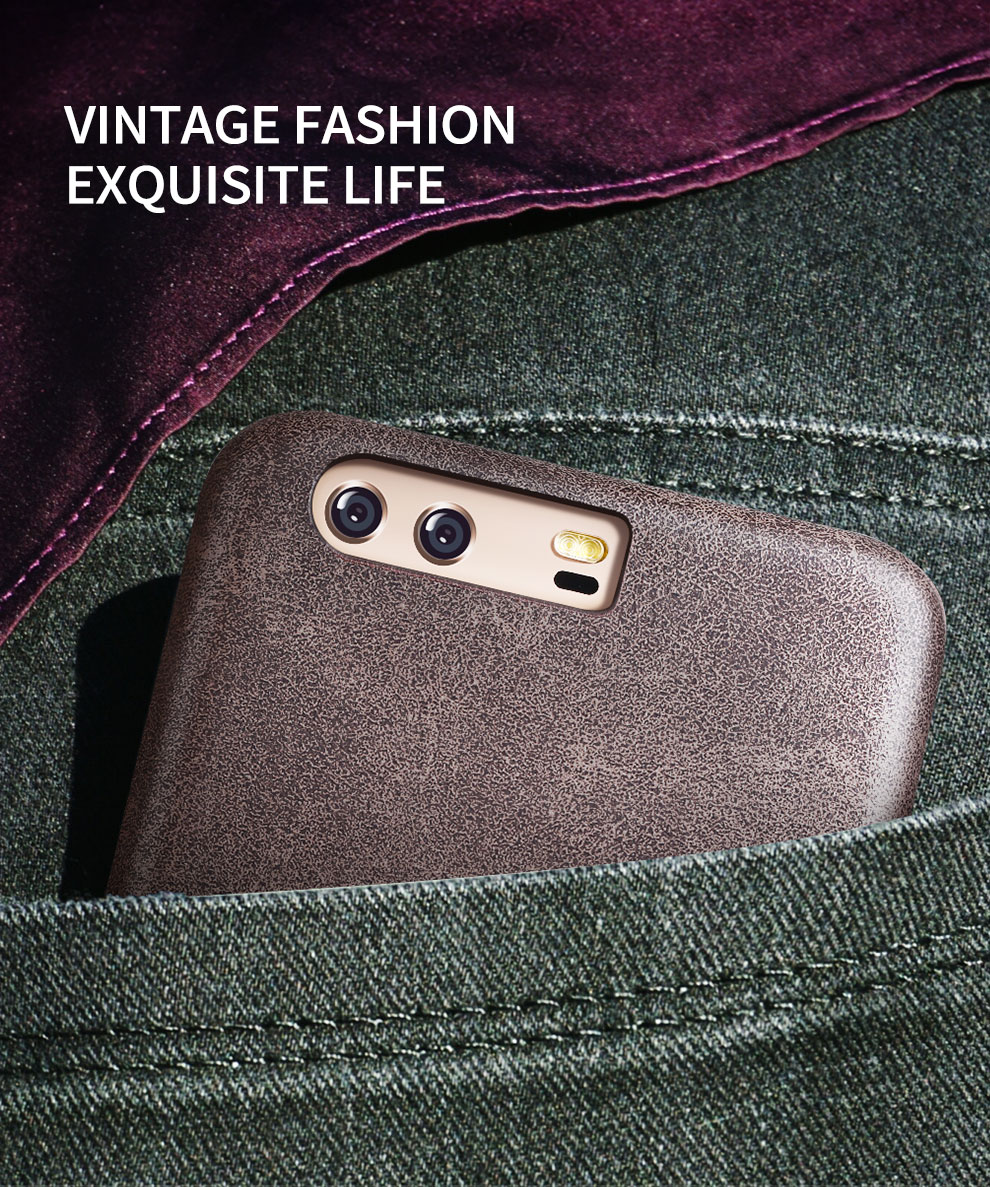 Case Huawei P9 Plus / Pre-order * X-LEVEL เคลือบด้วยหนัง PU, สไตล์วินเทจ *