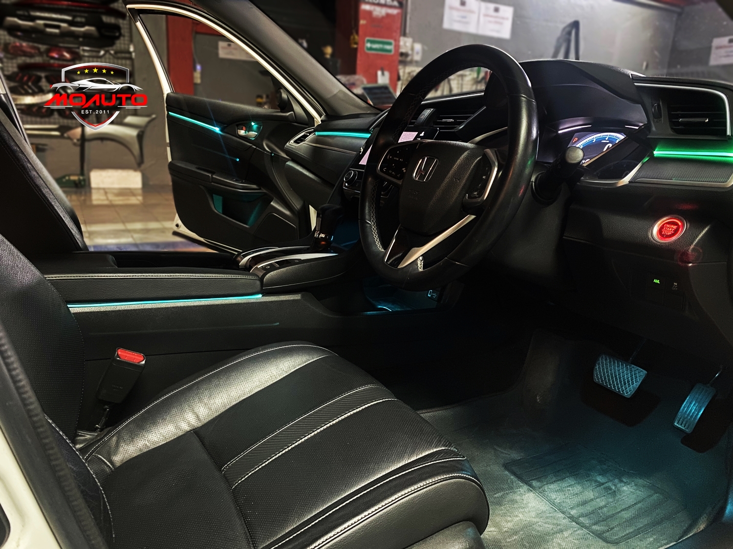 ไฟ Ambient light ตรงรุ่น V1 CIVIC FC / FK