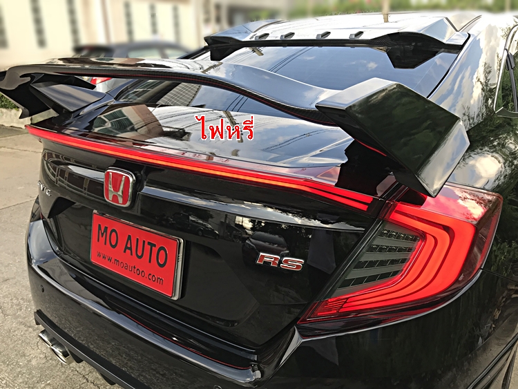 ไฟท้าย M-Concept V2 พร้อมไฟฝากระโปรงท้าย CIVIC FC / FC MC 2019