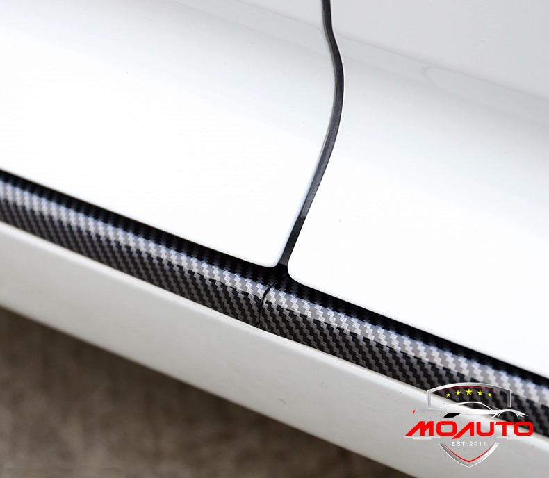 ขอบข้างประตู ดำเงา คาร์บอน ACCORD G10