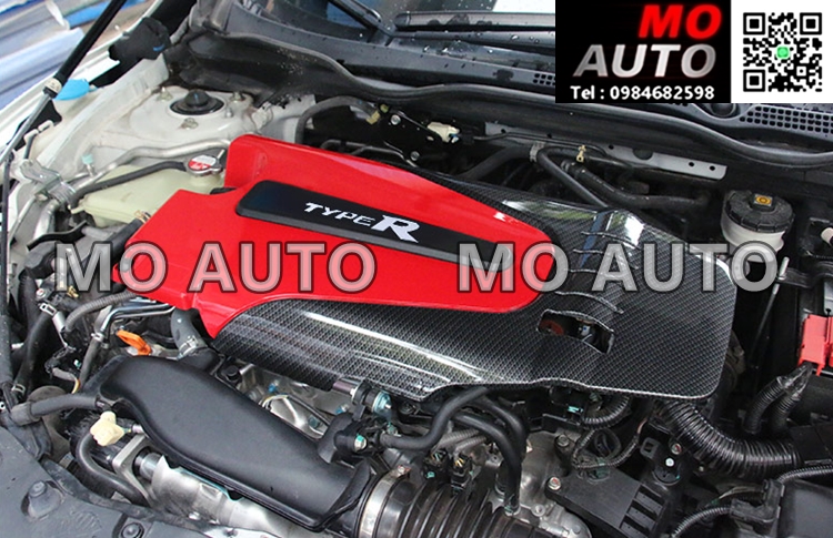 ฝาปิดห้องเครื่อง TYPE-R SPORT CIVIC FC/FK 1.5 Turbo แบบมีฉนวนกันความร้อน