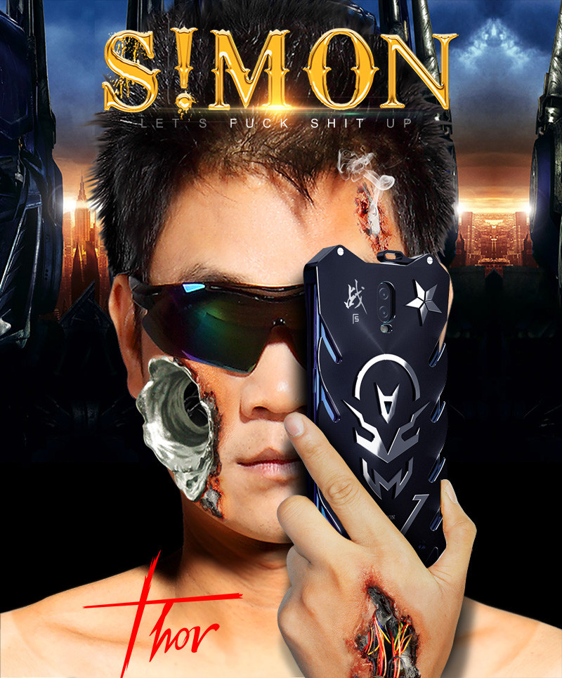 Case OPPO R17 Pro / Pre-Order * Zimon เคส Bumper หรูหราใหม่ Thor เกราะโลหะอลูมิเนียม *