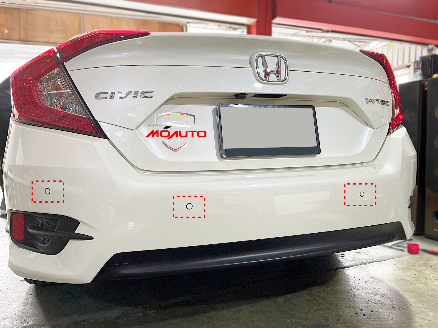 เซ็นเซอร์ถอยหลัง 4 จุด แบบยุโรป CIVIC FC / FK