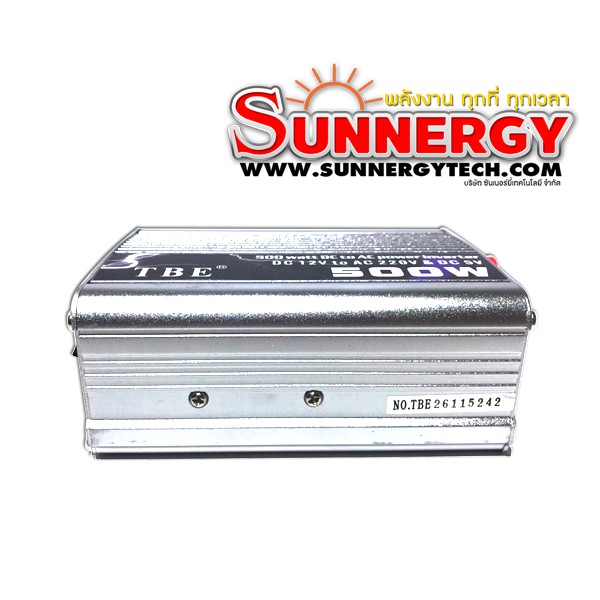 Inverter (หม้อแปลงไฟฟ้า) รุ่น MSW-500W 24V TBE