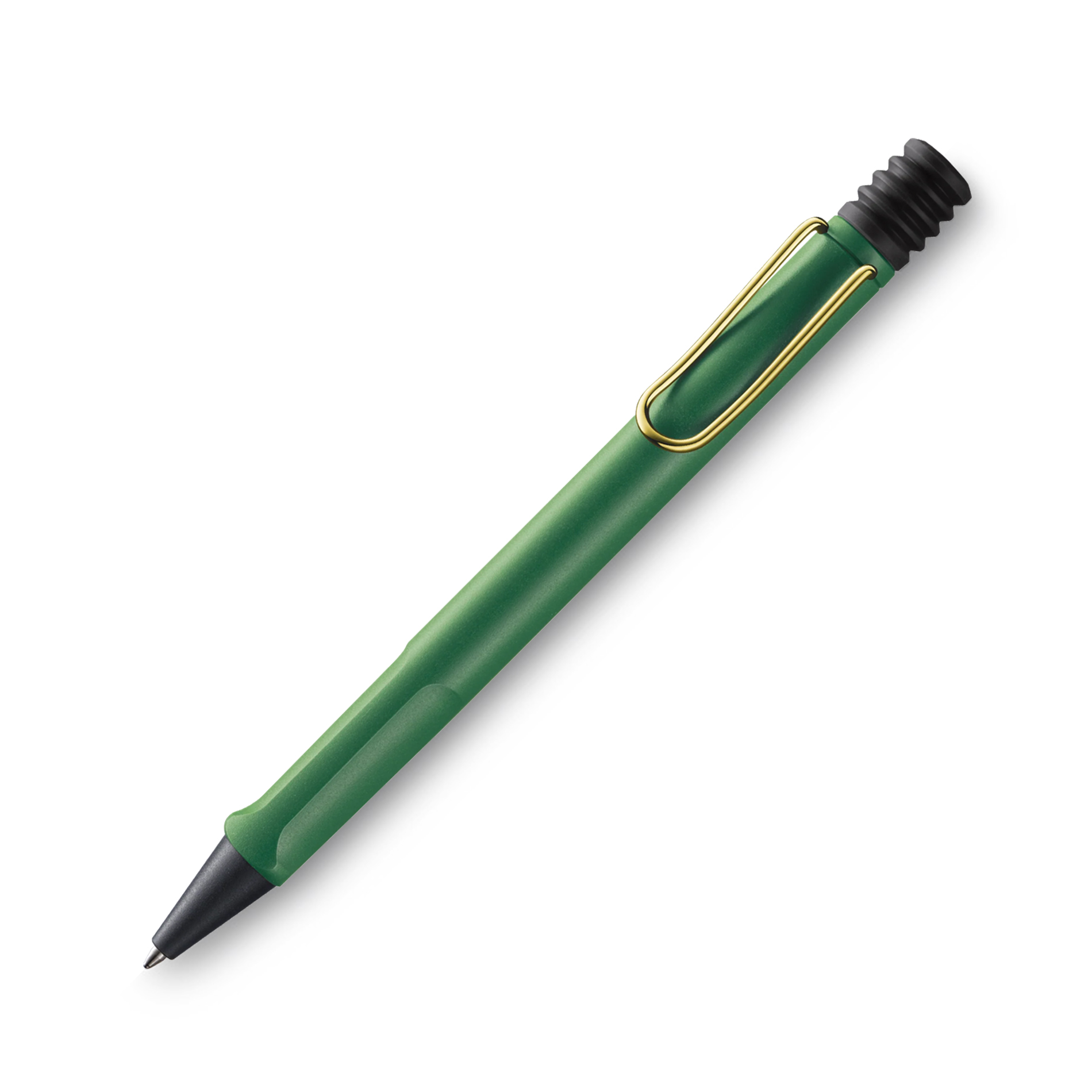 LAMY safari ballpoint pen field green gold clip 2024 limited edition