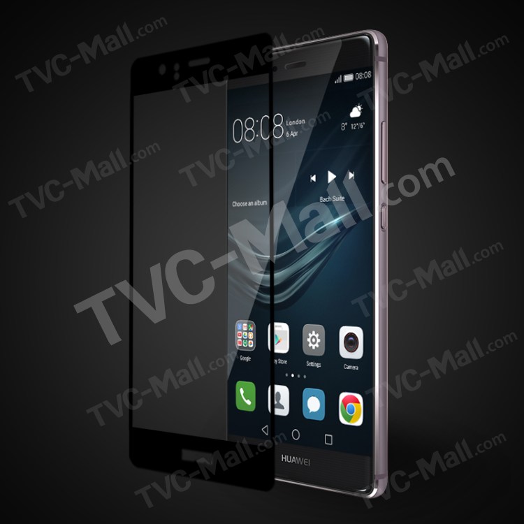 กระจกนิรภัย Huawei P9 / Pre-order * FEMA 3D โค้งขนาดเต็มหน้าจอ ขั้นตอนการพิมพ์ผ้าไหม *