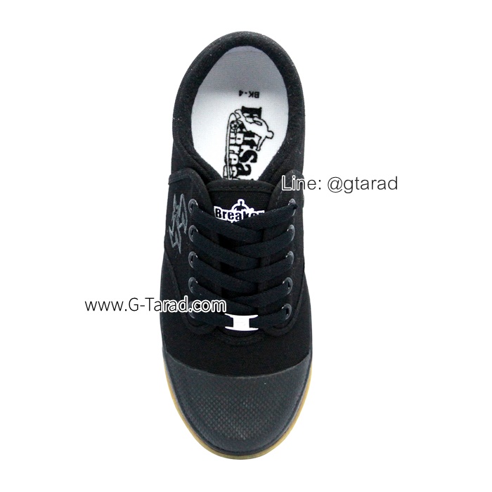 รองเท้าผ้าใบเบรกเกอร์ Breaker BK4P สีดำ No.29-45