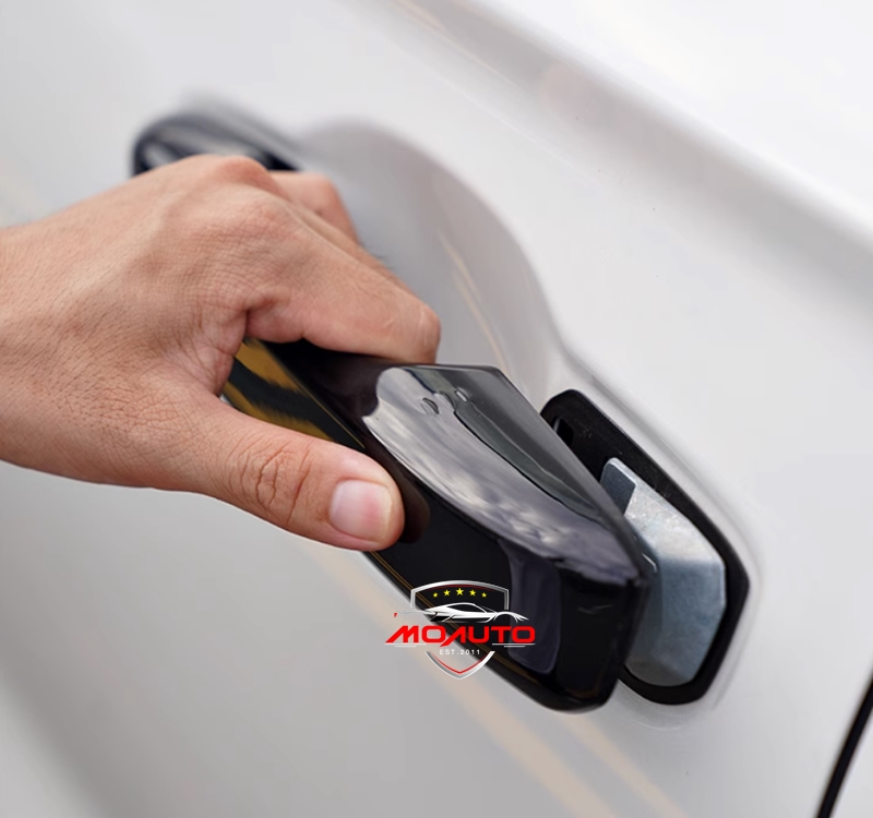 ครอบมือเปิดประตูดำเงา CR-V G6