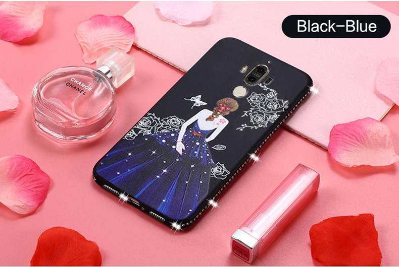 Case Huawei Mate 9 / Pre-order * 3D เพชร TPU ซิลิโคนอ่อนนุ่ม *