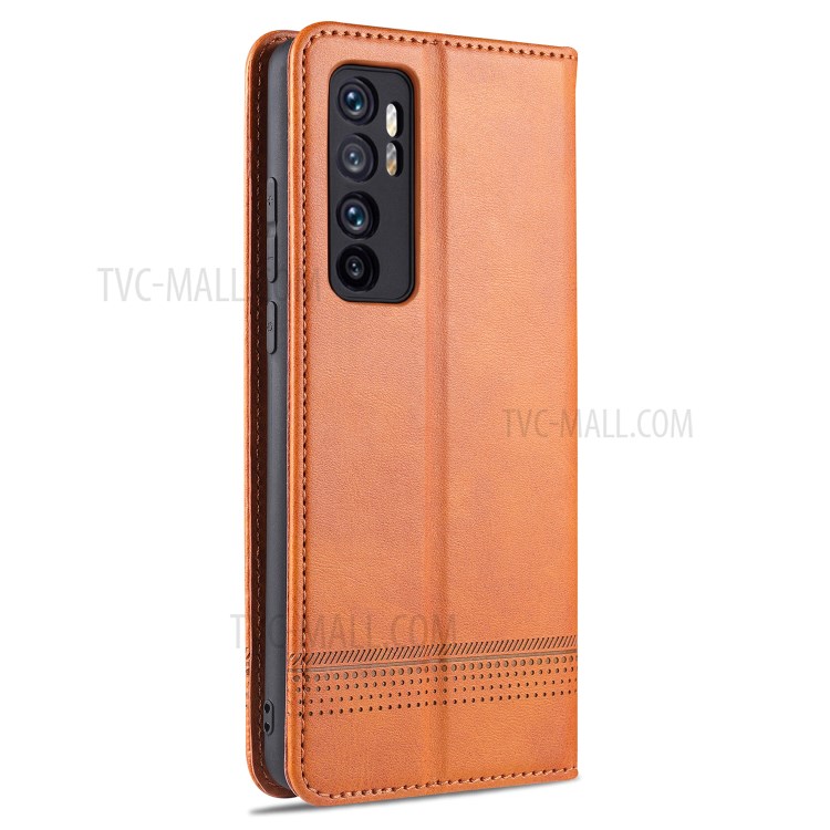 Case Xiaomi Mi Note 10 Lite # Pre-Order * AZNS หนัง PU ที่ดูดซับอัตโนมัติ + กระเป๋าสตางค์ TPU ขาตั้ง *