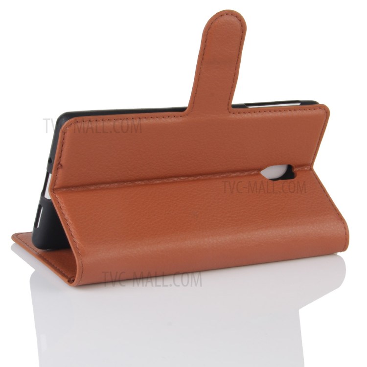 Case Nokia 3 / Pre-order * เคสผิวลิ้นจี่ Wallet *