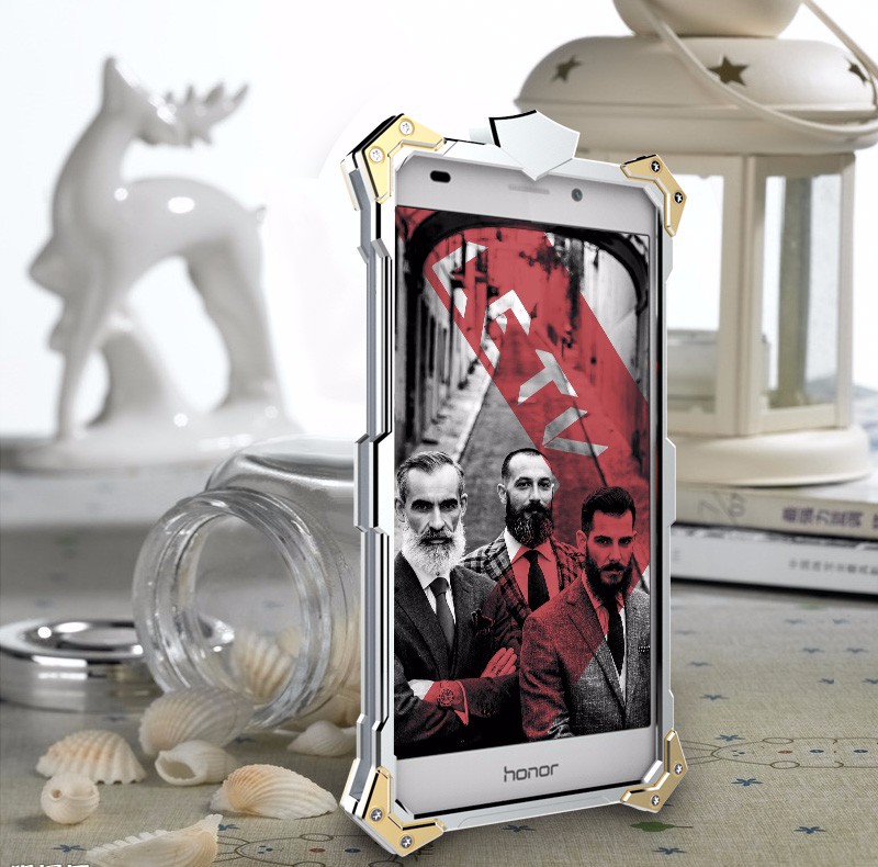 Case Huawei GR5 / Pre-order * Zimon เคส Bumper โลหะอลูมิเนียม THOR IRONMAN *