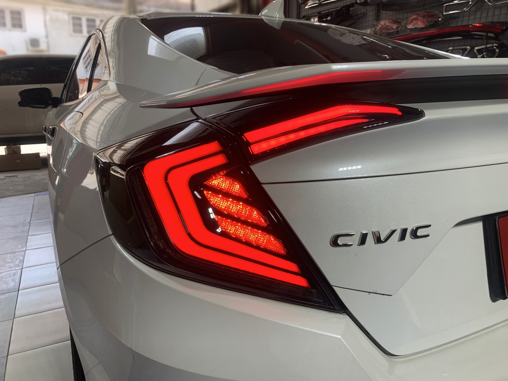 ไฟท้าย M-CONCEPT โคมใส CIVIC FC / FC MC 2016-2021