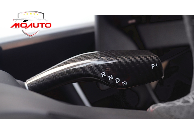 ครอบก้าน Control พวงมาลัย คาร์บอนแท้ TESLA MODEL 3 / Y