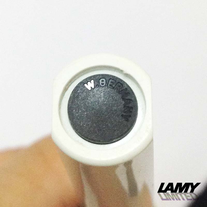 Lamy Safari Rollerball Pen Alpine White with black clip W-Germany 1980