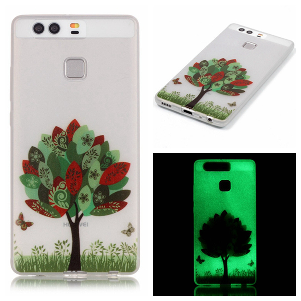Case Huawei P9 / Pre-order * เคสส่องสว่าง เรืองแสงในที่มืด TPU *