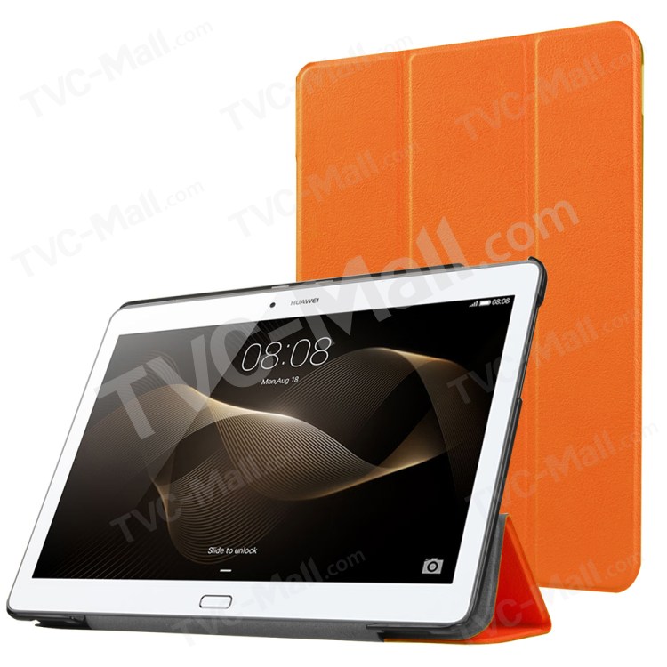 Case Huawei MediaPad M2 10.0 / Pre-order * หนัง PU ด้านหน้า, กล่องพลาสติกด้านหลัง *