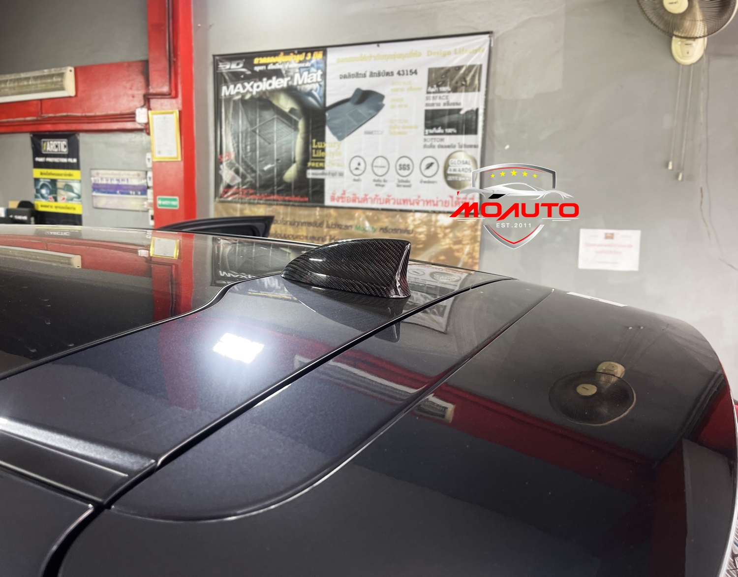 ครอบครีบฉลามเพียวคาร์บอนแท้ New HONDA HR-V 2021-2025