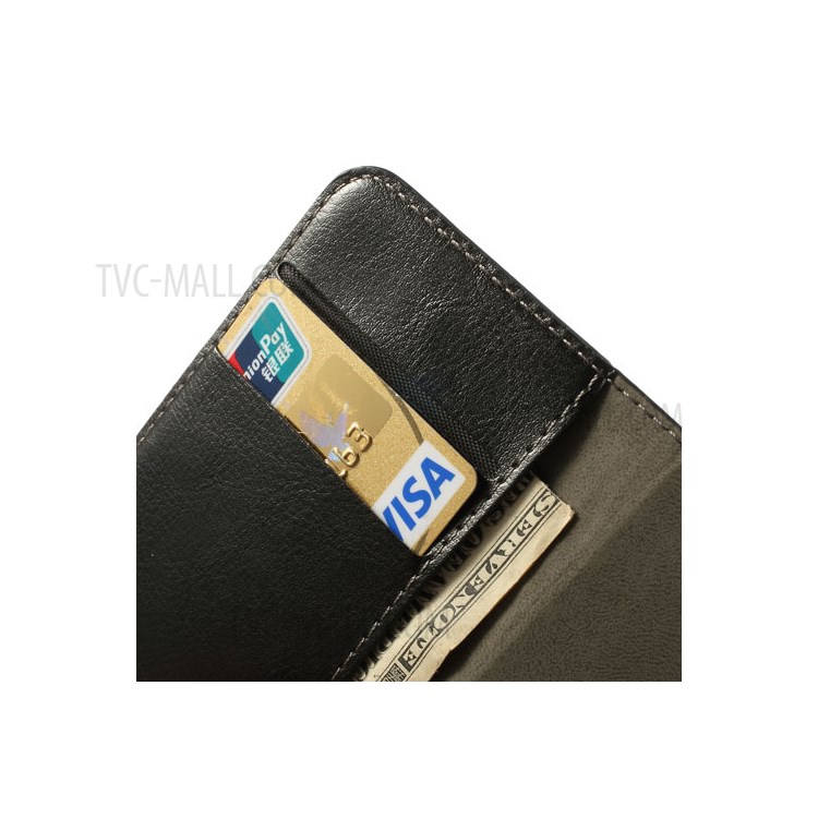 Case iPhone 4 /4s / Pre-Order * เคสหนังสีดำ Crazy Horse Horse หนัง PU เครซี่ฮอร์ส สไตล์กระเป๋าสตางค์ *