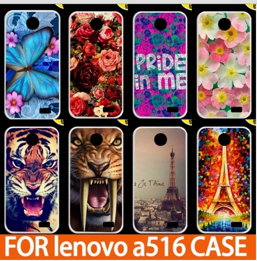 Case Lenovo A516 / Pre-order * เคสพลาสติกแข็งพิมพ์ลาย สีสันสดใส *