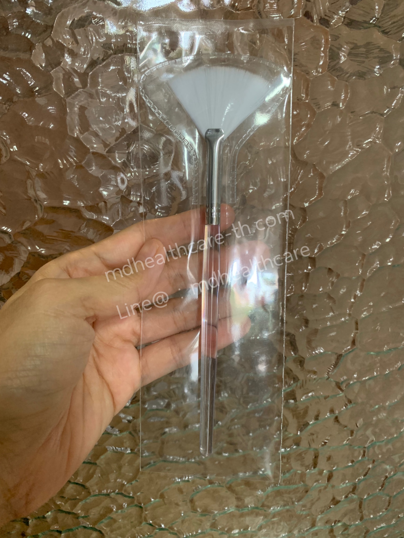 แปรงพัดมาร์คหน้า ขนาดเล็ก S 17cm.