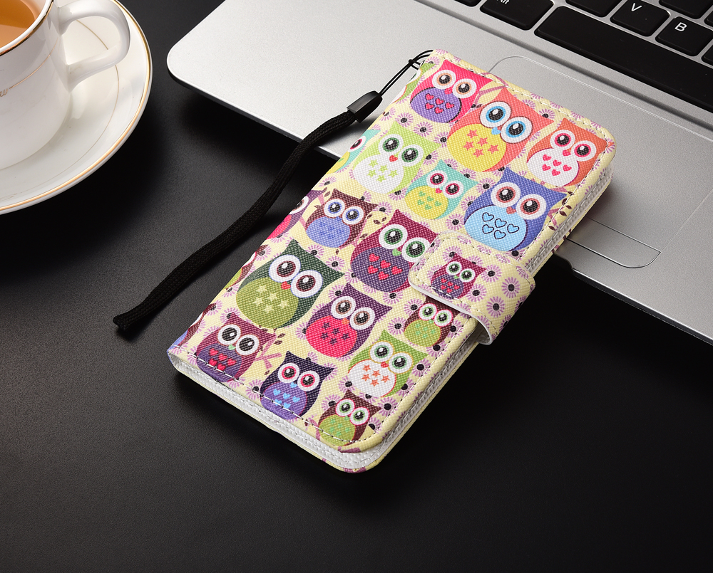 Case Huawei Y7p / Pre-Order * เคสกระเป๋าสตางค์พลิกหนัง ลายการ์ตูนนารัก *