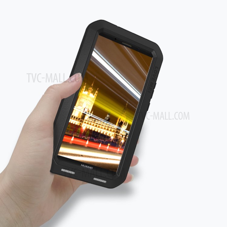 Case Huawei Mate 10 Pro / Pre-order * LOVE MEI วัสดุ: โลหะ + ซิลิโคน + แก้วหุ้มเกราะ *