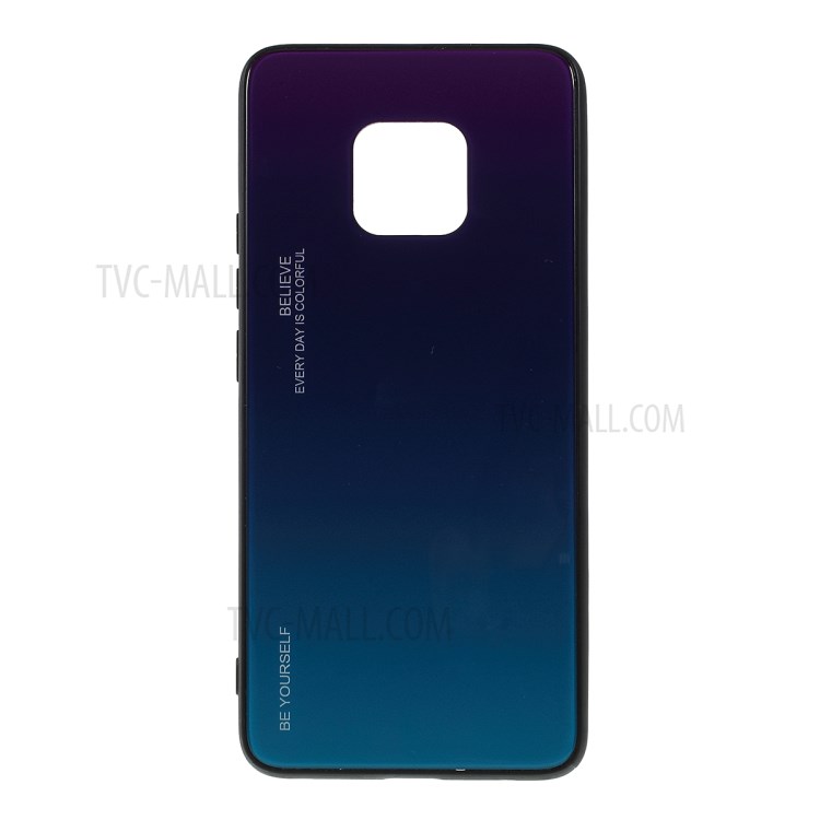 Case Huawei Mate 20 Pro / Pre-Order * เคสพื้นผิวกระจกปกหลัง + ขอบ TPU นุ่มป้องกันการตกและทนต่อแรงกระแทก *