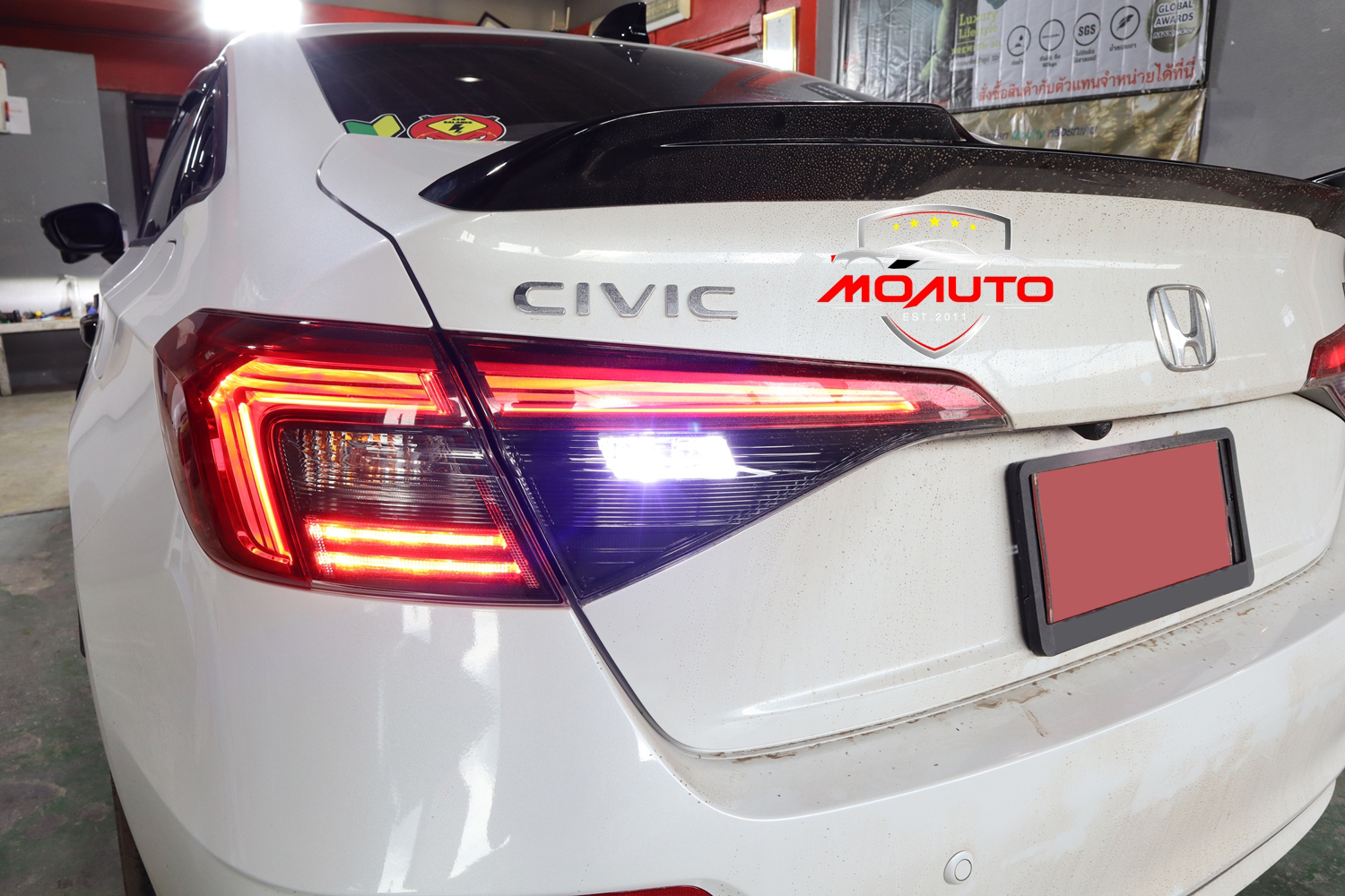 ไฟถอยหลัง LED ตรงรุ่น CIVIC FE